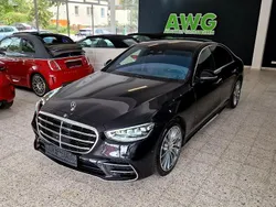 Schwarz Gebraucht 2021 Mercedes S400 AMG line Limousine | 77.700 € (Etwas zu teuer)