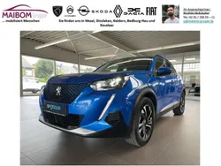 Vertigo blau perlmutt (metallic) Gebraucht 2022 Peugeot e-2008 Allure SUV | 21.490 € (Fairer Preis)