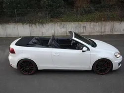 Oryxweiß perlmutteffekt Gebraucht 2012 VW Golf Cabriolet GTI Cabrio | 10.900 € (Guter Preis)