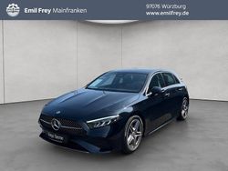 Schwarz Gebraucht 2024 Mercedes A250 AMG Limousine | 37.500 € (Fairer Preis)
