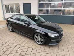 Mythosschwarz metallic Gebraucht 2018 Audi A3 S-Line Limousine | 19.990 € (Fairer Preis)