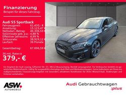 Mythosschwarz metallic Gebraucht 2024 Audi S5 Sportback Ambiente Kleinwagen | 61.430 € (Etwas zu teuer)