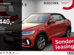 Kings red metallic / schwarz Neu 2025 VW T-Roc Cabriolet R-line Cabrio | 43.690 € (Fairer Preis)