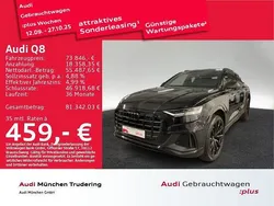 Mythosschwarz metallic Gebraucht 2023 Audi Q8 Competition SUV | 73.846 € (Guter Preis)