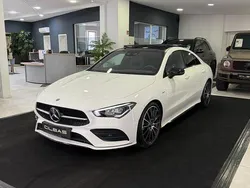 Polarweiss unilack Gebraucht 2021 Mercedes CLA200 AMG line Coupé | 33.900 € (Fairer Preis)