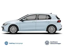 Crystal ice blue metallic Gebraucht 2024 VW Golf VIII Goal Limousine | 24.990 €
