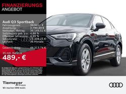 Schwarz Neu 2025 Audi Q3 Sportback Design SUV | 39.940 €