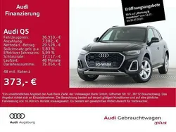 Mythosschwarz metallic Gebraucht 2022 Audi Q5 S-Line SUV | 36.910 € (Superpreis)