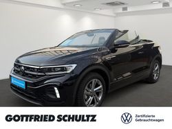 Schwarz Gebraucht 2024 VW T-Roc Cabriolet R-line Cabrio | 34.980 € (Fairer Preis)