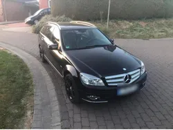 Schwarz Gebraucht 2008 Mercedes C180 Avantgarde Kombi | 7.200 €