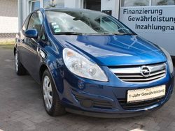 Blau Gebraucht 2009 Opel Corsa Edition Kleinwagen | 3.998 € (Teuer)