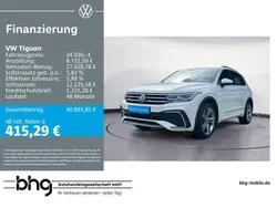 Oryxwhite perlmutteffekt Gebraucht 2021 VW Tiguan R-line SUV | 34.930 € (Fairer Preis)