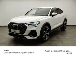 Weiß Gebraucht 2023 Audi Q3 Sportback S-Line SUV | 46.990 €