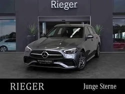 Grey metallic Gebraucht 2024 Mercedes C220 AMG Kombi | 42.489 € (Fairer Preis)
