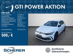 Weiß Gebraucht 2022 VW Golf GTI Limousine | 31.500 €