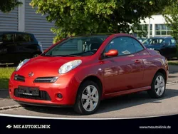 Rot Gebraucht 2006 Nissan Micra C+C Premium Edition Cabrio | 3.699 € (Etwas zu teuer)