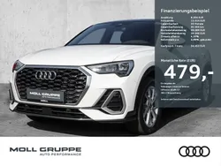 Ibisweiss Gebraucht 2021 Audi Q3 Sportback S-Line SUV | 34.450 € (Fairer Preis)