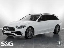 Unilack polarweiß Gebraucht 2025 Mercedes C200 AMG Kombi | 49.090 €