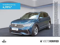 Nightshade blue metallic Gebraucht 2024 VW Tiguan R-line SUV | 40.490 € (Fairer Preis)