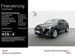 Mythosschwarz metallic Gebraucht 2022 Audi Q3 S-Line SUV | 32.599 € (Guter Preis)