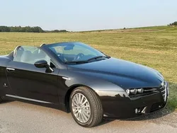 Schwarz Gebraucht 2007 Alfa Romeo Spider Exclusive Cabrio | 20.900 € (Fairer Preis)