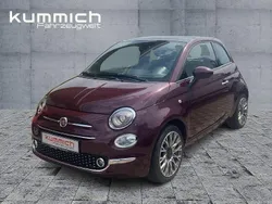 Bordeaux metallic (dunkelrot) Gebraucht 2019 Fiat 500 Star Kleinwagen | 12.500 € (Etwas zu teuer)