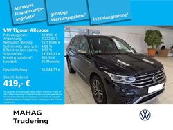Schwarz Gebraucht 2022 VW Tiguan Allspace Elegance SUV | 32.890 € (Fairer Preis)