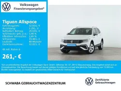 Pure white Gebraucht 2024 VW Tiguan Allspace Life SUV | 32.910 € (Superpreis)
