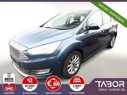 Blau metallic Gebraucht 2018 Ford C-MAX Titanium Van / Kleinbus | 14.688 € (Fairer Preis)