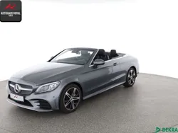 Grau Gebraucht 2021 Mercedes C180 AMG Cabrio | 35.880 € (Guter Preis)