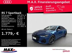 Blau Gebraucht 2024 Audi RS7 Sportback Performance Kleinwagen | 126.979 € (Teuer)