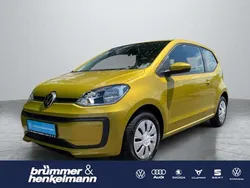 Honey yellow metallic Gebraucht 2020 VW up! Move Kleinwagen | 8.479 € (Fairer Preis)