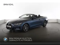 Blau Gebraucht 2024 BMW 420 Sport Line Cabrio | 50.850 € (Etwas zu teuer)