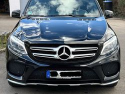 Schwarz Gebraucht 2016 Mercedes GLE500 AMG line SUV | 36.900 €