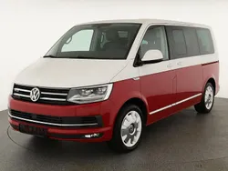 Candyweiss kirschrot Gebraucht 2019 VW T6.1 Highline Van | 47.495 € (Teuer)