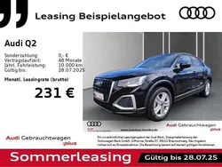 Mythosschwarz metallic Gebraucht 2024 Audi Q2 Sport SUV | 28.158 € (Fairer Preis)