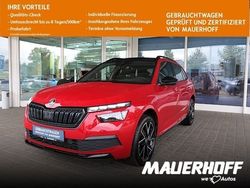 Velvet rot metallic Gebraucht 2020 Skoda Kamiq Monte Carlo SUV | 21.990 € (Fairer Preis)
