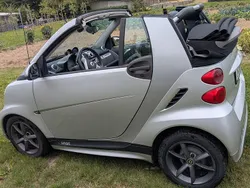 Silber Gebraucht 2012 Smart ForTwo Cabrio Brabus Cabrio | 6.500 € (Superpreis)