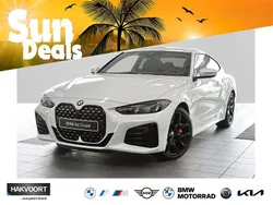Mineralweiß metallic Neu 2024 BMW 420 M Sport Coupé | 50.970 € (Guter Preis)