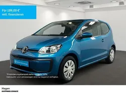 Blau Gebraucht 2020 VW up! Kleinwagen | 9.810 € (Etwas zu teuer)