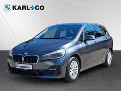Grau Gebraucht 2021 BMW 218 Active Tourer Sport Line Van / Kleinbus | 18.278 €