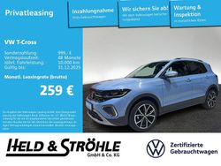 Clear blue metallic Gebraucht 2024 VW T-Cross Beats SUV | 25.460 € (Fairer Preis)