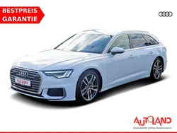 Gletscherweiß metallic (metallic) Gebraucht 2021 Audi A6 S-Line Kombi | 49.950 € (Teuer)