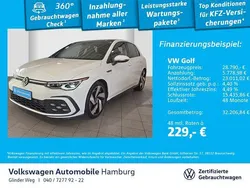 Pure white Gebraucht 2021 VW Golf VIII GTI Limousine | 28.790 € (Fairer Preis)