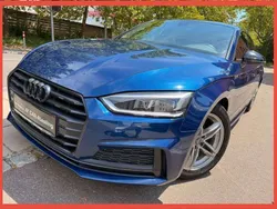 Blau Gebraucht 2017 Audi A5 Sportback Black Edition Coupé | 19.999 € (Guter Preis)