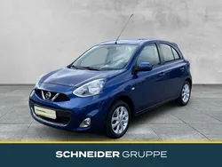 Blau Gebraucht 2017 Nissan Micra Acenta Kleinwagen | 9.490 € (Etwas zu teuer)