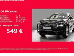 Schwarz Neu 2025 Audi Q6 e-tron Ambiente SUV | 60.767 € (Guter Preis)