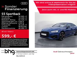 Ascariblau metallic Gebraucht 2023 Audi S5 Competition Coupé | 56.960 € (Etwas zu teuer)