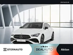 Unilack polarweiß Gebraucht 2025 Mercedes CLA200 AMG line Coupé | 41.950 € (Teuer)