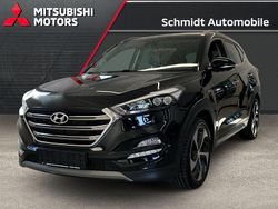 Phantom black (metallic) Gebraucht 2017 Hyundai Tucson Premium SUV | 18.480 € (Fairer Preis)
